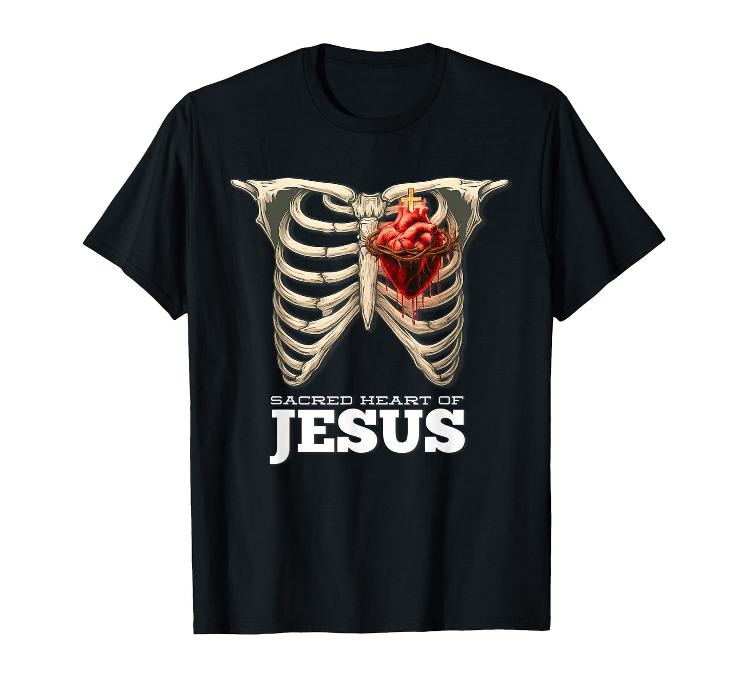 Sacred Heart of Jesus Christ Catholic T-Shirt