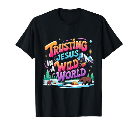 VBS 2025 Trusting Jesus Wild World Team Tee T-Shirt