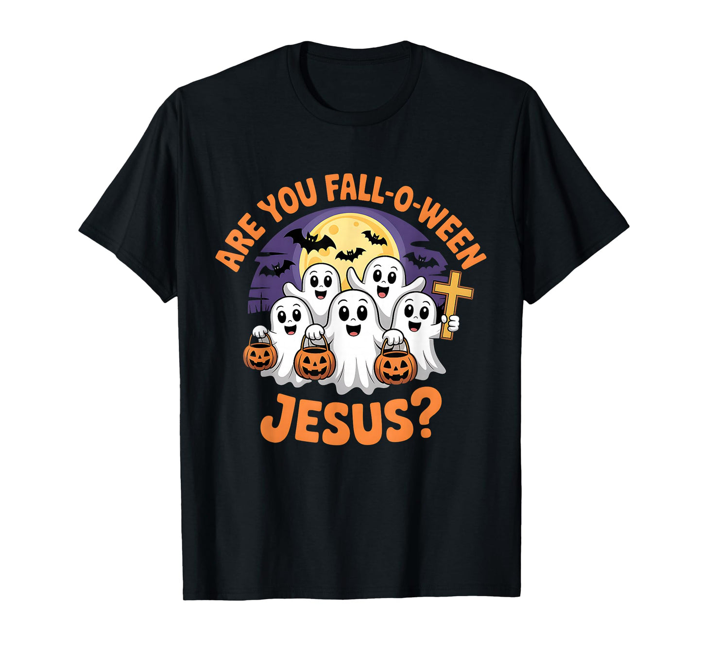 are You Fall Oween Jesus Halloween Christ T-Shirt
