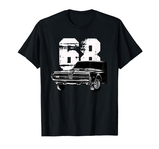 1968 68 Mercury classic Cougar Vinatge cars T-Shirt
