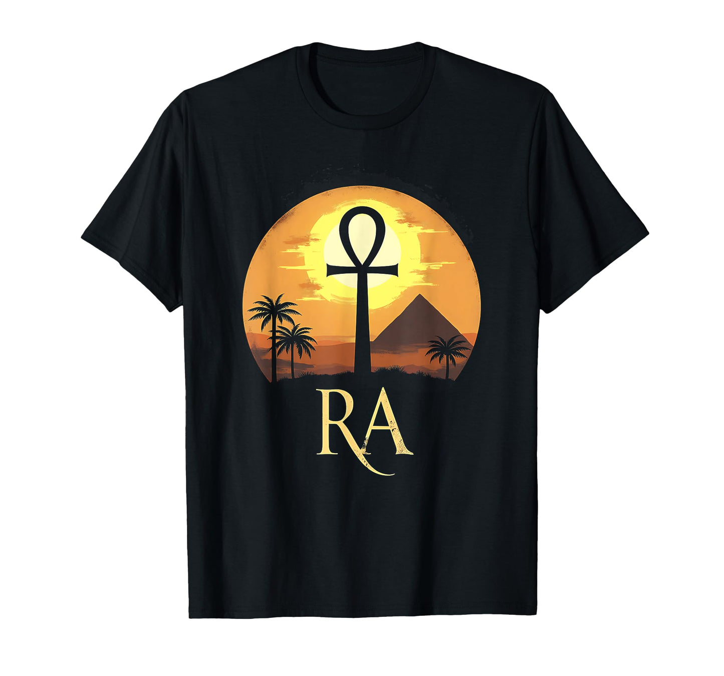 Ra Egyptian Sun God Ankh of Ra T-Shirt