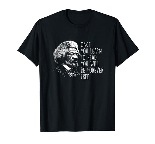 Frederick Douglass Black Leader Quote 4th of July T-Shirt