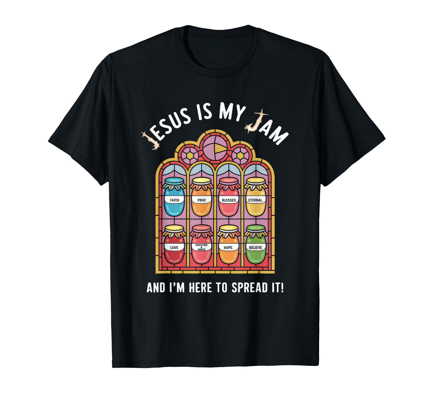 Jesus is My Jam Tshirt Men Women Christian Bible Verse T-Shirt
