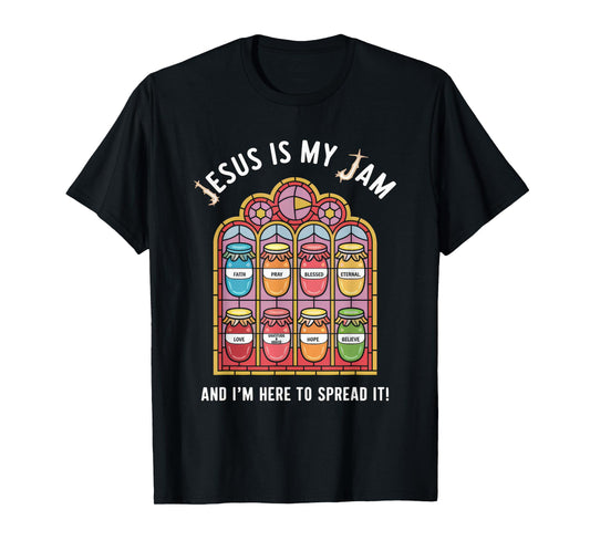 Jesus is My Jam Tshirt Men Women Christian Bible Verse T-Shirt