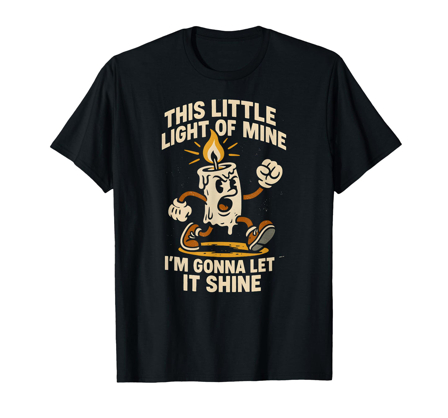 Little Light Let It Shine Fun Womens Christian Faith T-Shirt