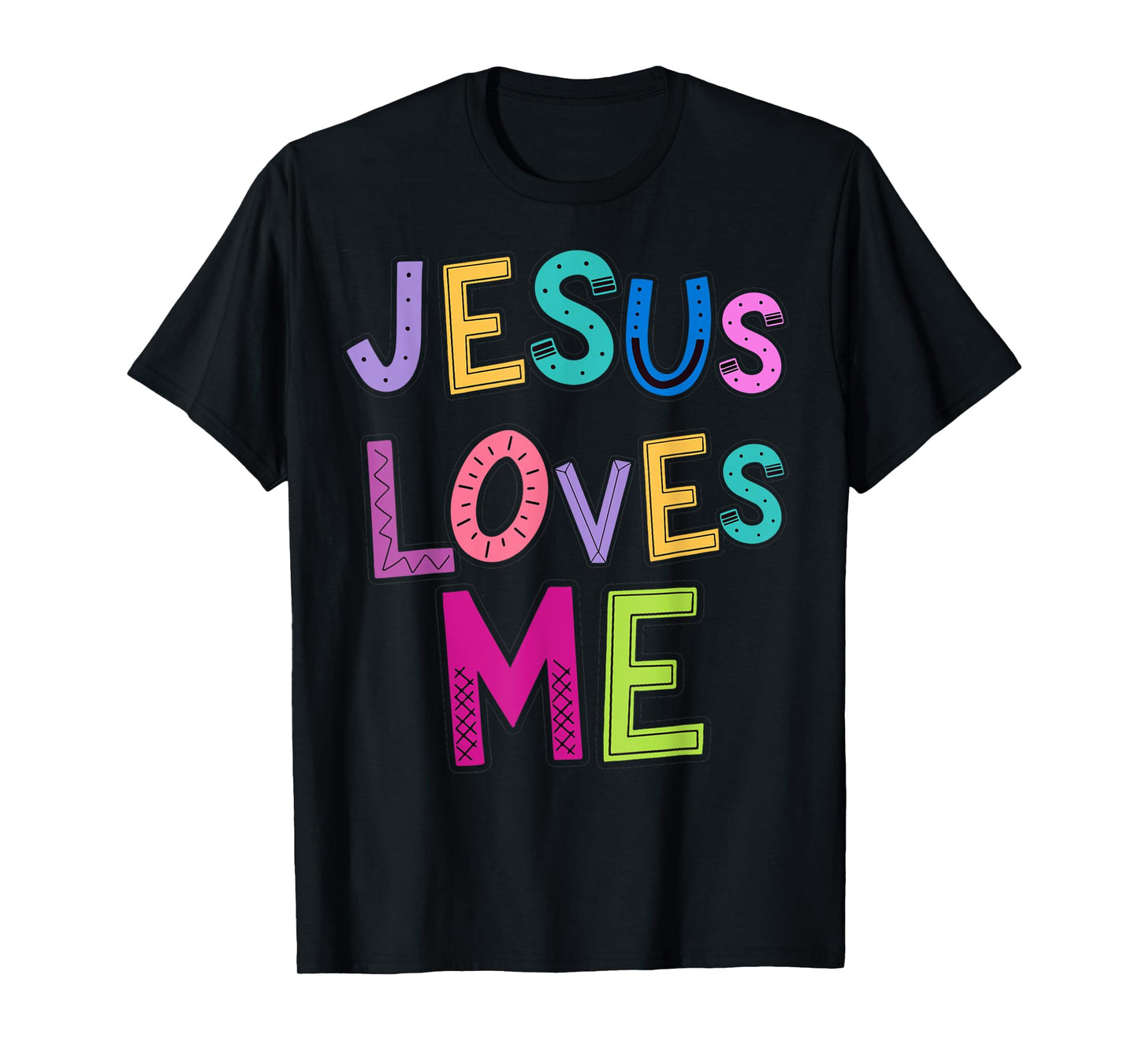 Jesus Loves Me Religious Christian Catholic Church Prayer T-Shirt
