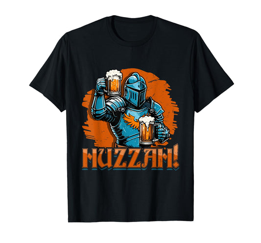 Huzzah Funny Medieval Knights Ren Faire Jousting T-Shirt