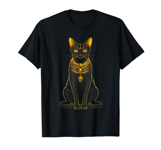 Ancient Egypt Egyptology Egypt Mythology Egyptian Bastet Cat T-Shirt for Men Women Kids