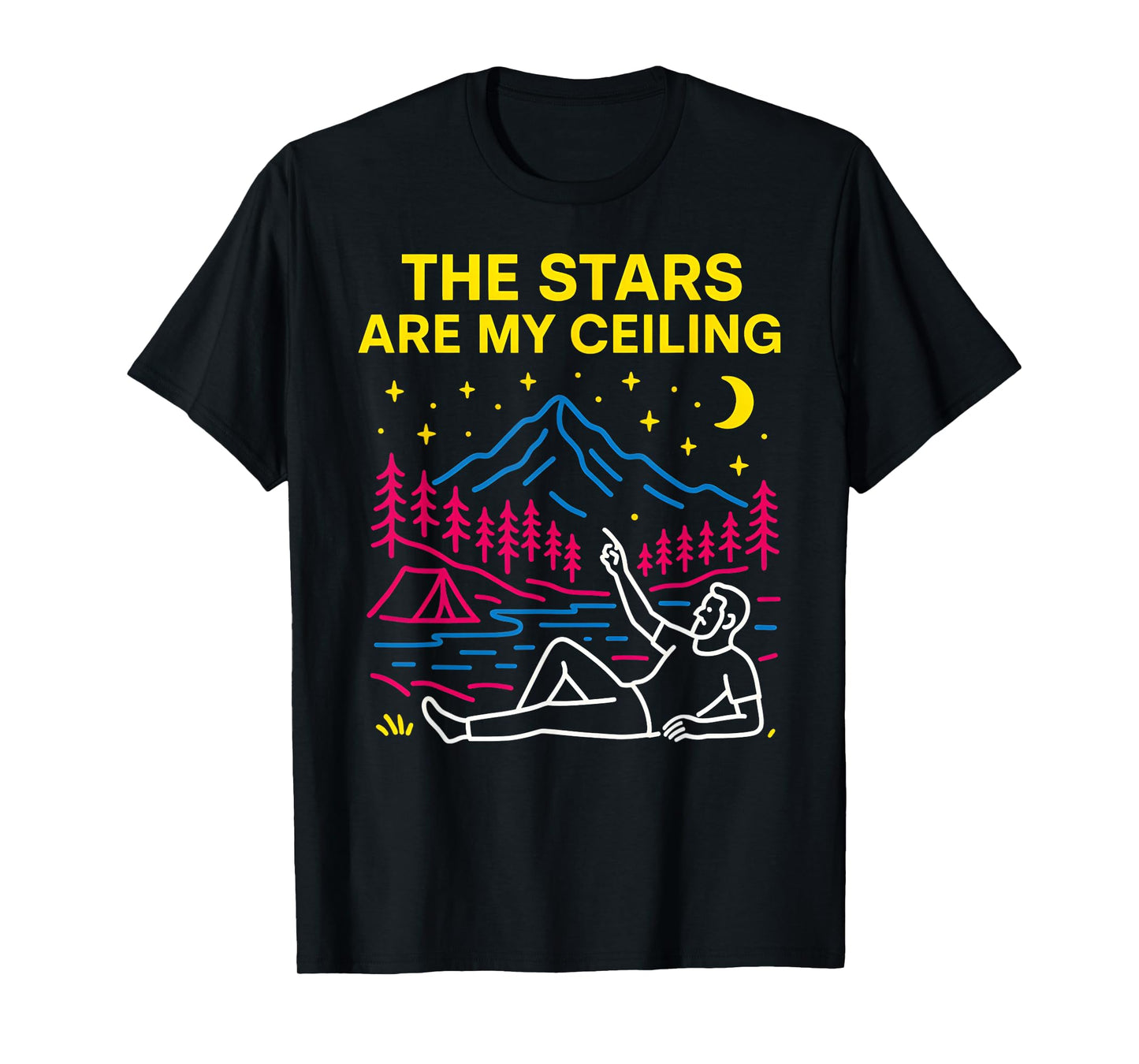 Creation The Stars are My Ceiling Womens Christian Faith T-Shirt