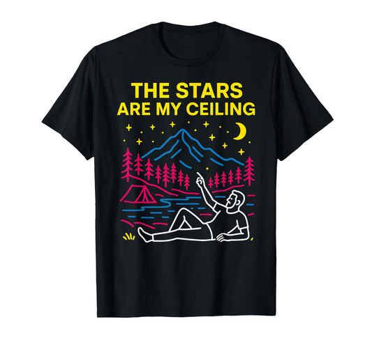 Creation The Stars are My Ceiling Womens Christian Faith T-Shirt