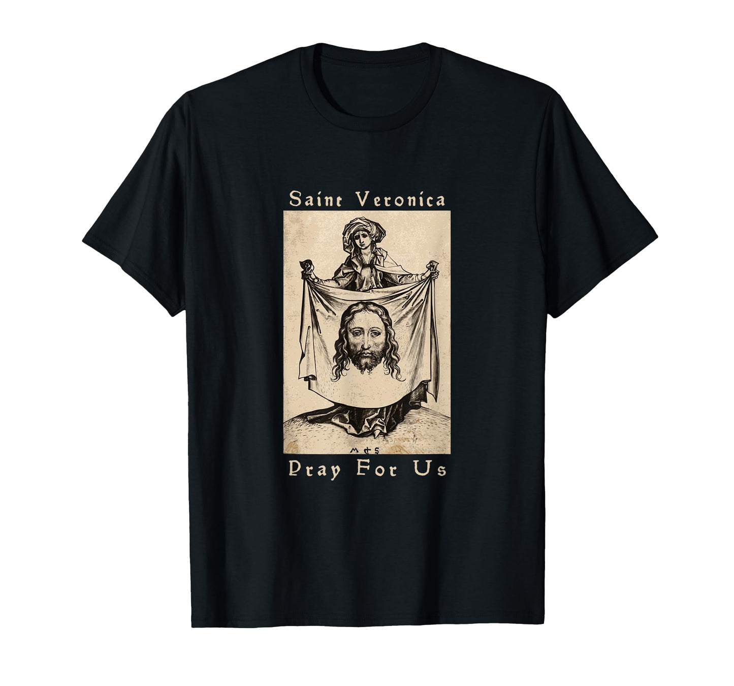 St Veronica Pray For Us Veil of Veronica T-Shirt