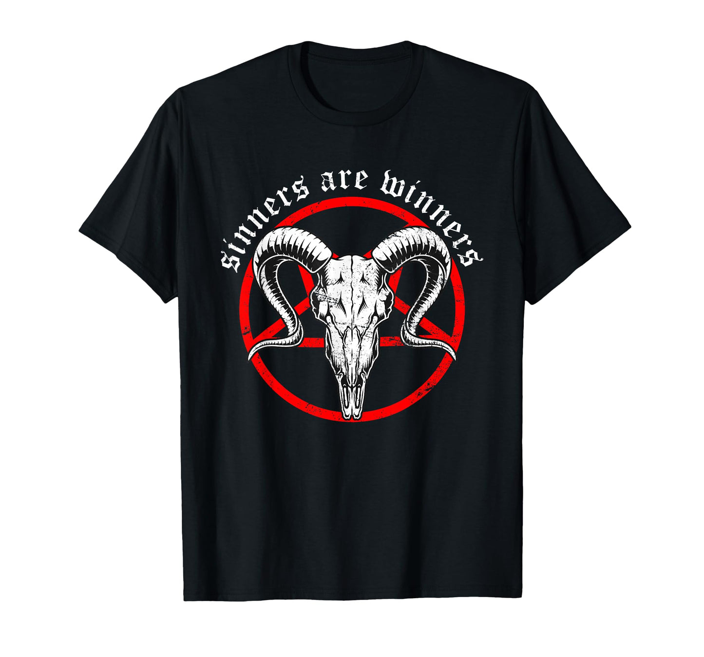 Antichrist Sinners are Winners Sünner T-Shirt