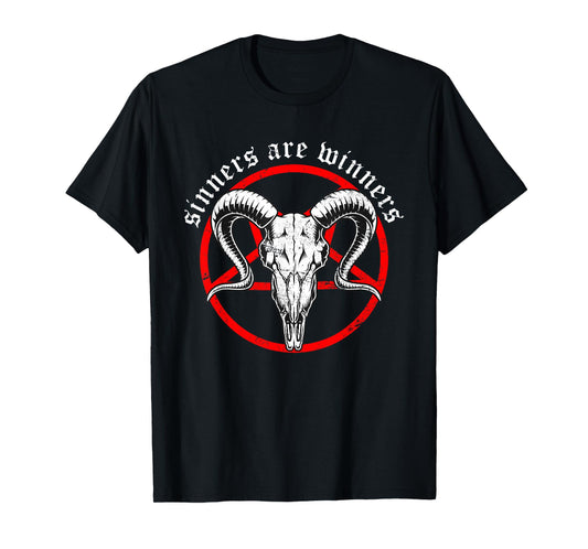 Antichrist Sinners are Winners Sünner T-Shirt