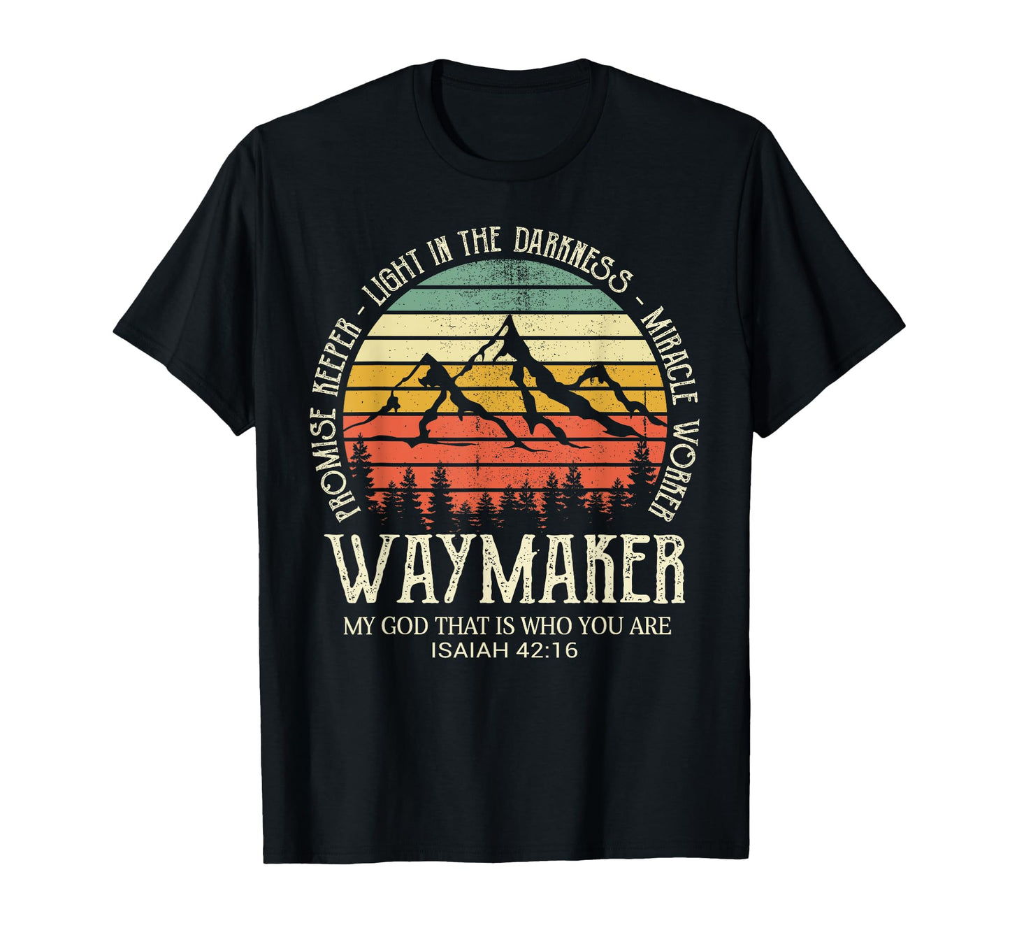 Way Maker My God Christians Bible Verse T-Shirt