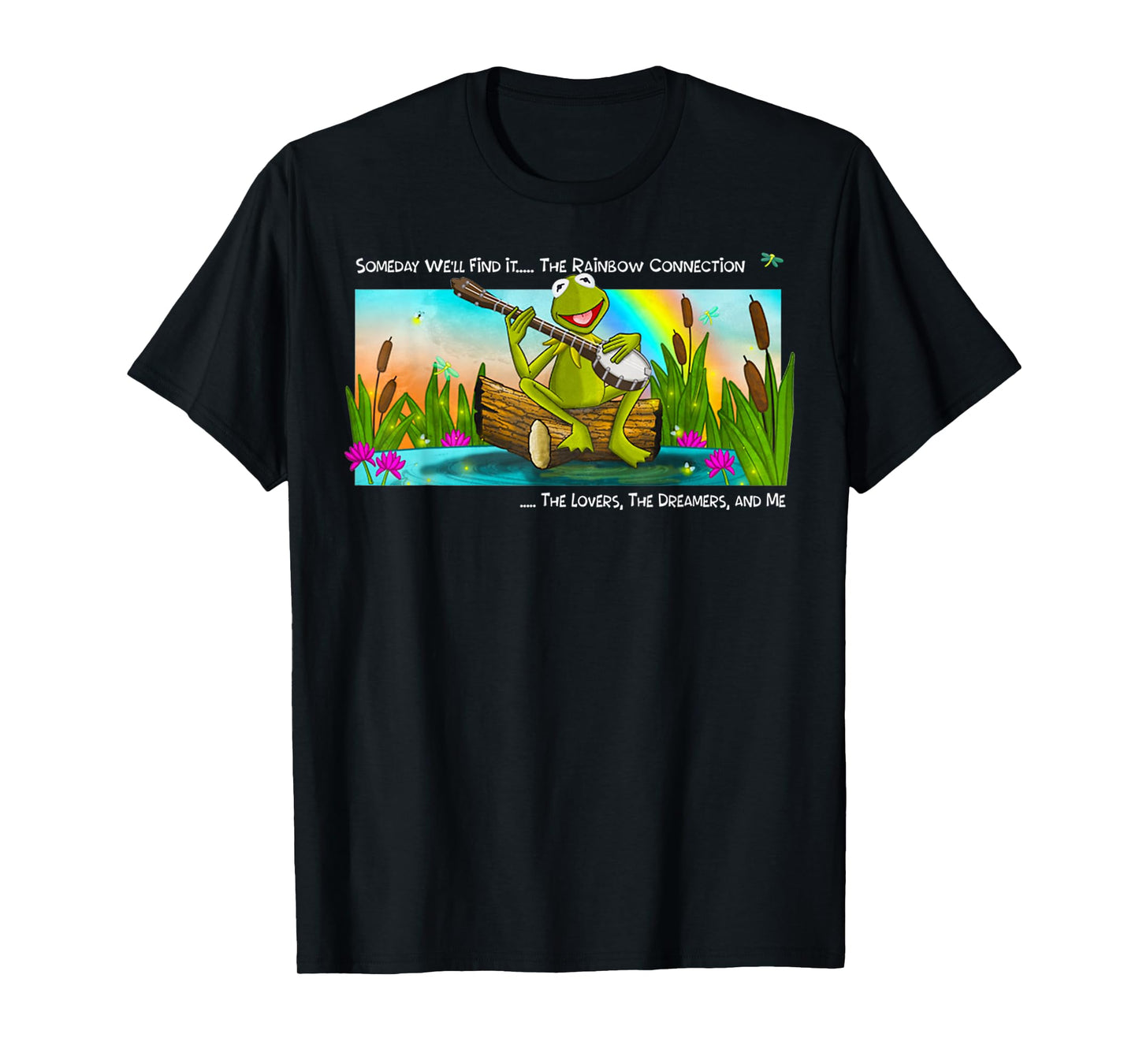Retro Animal Funny Quote The Lovers The Dreamer And Me Frog T-Shirt