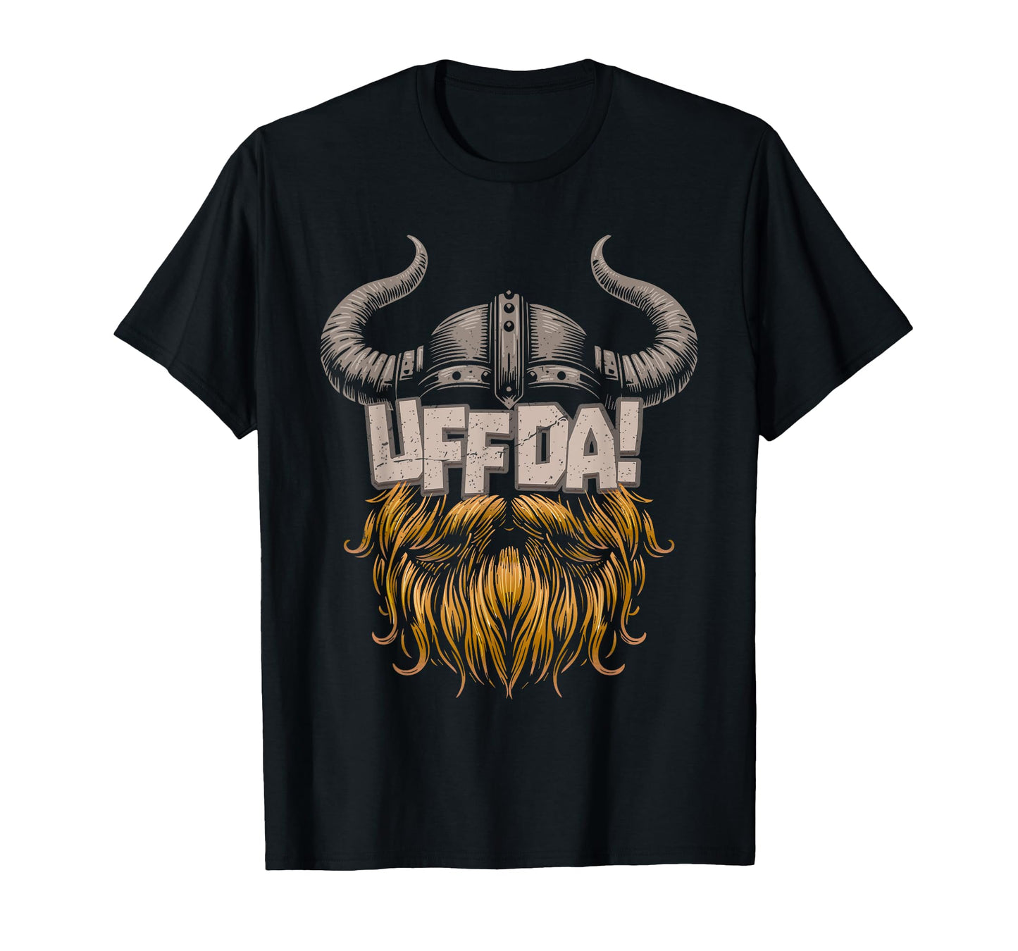 Norwegian Quote: UFF DA - Scandinavian Viking T-Shirt