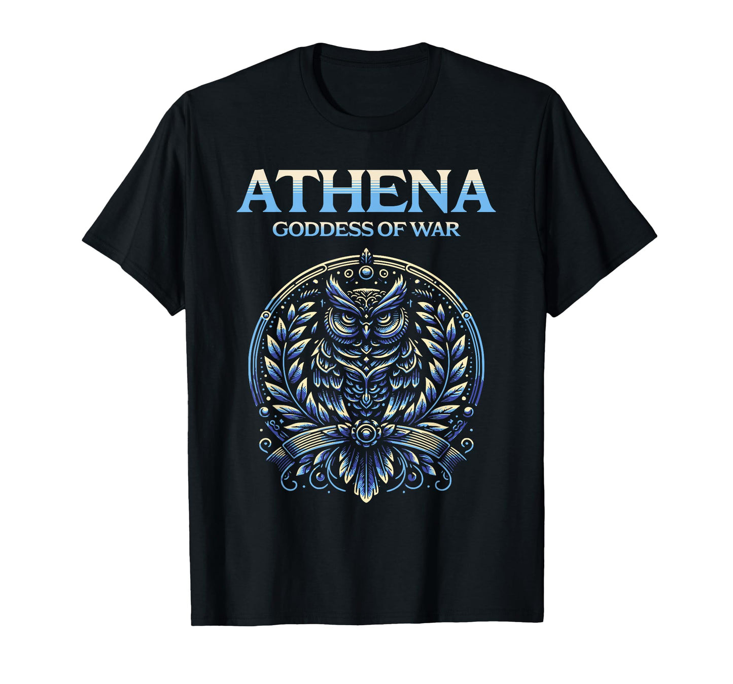 Athena Greek Goddess of War T-Shirt