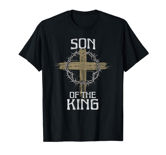 Son Of The King Jesus Christ Christian Cross God Bible T-Shirt