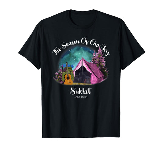 Sukkot Biblical Feast Celebration Bible Study Worship Yeshua T-Shirt