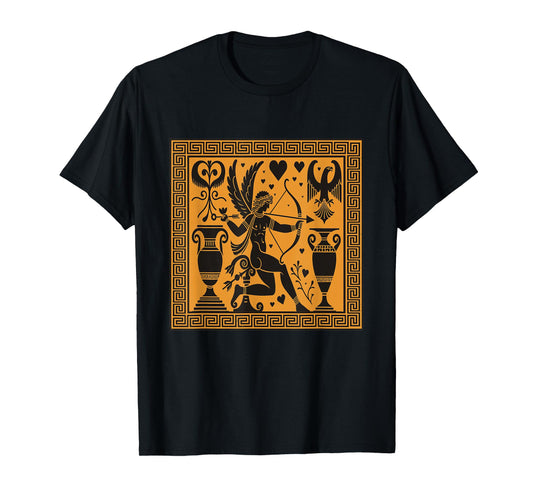 Eros God of Love Greek Mythology Ancient Greece History Myth T-Shirt
