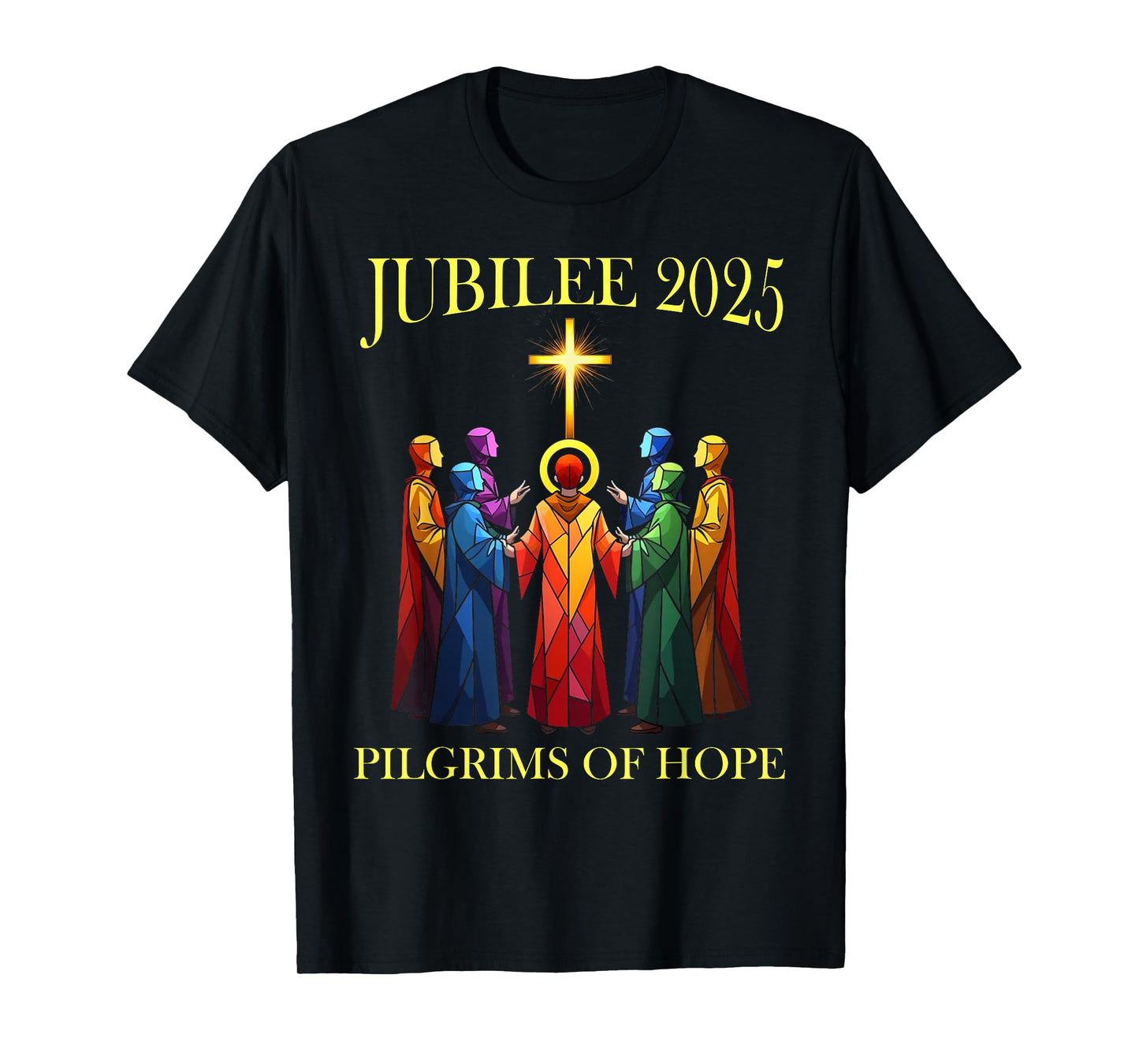Catholic Jubilee 2025 Stained Glass T-Shirt