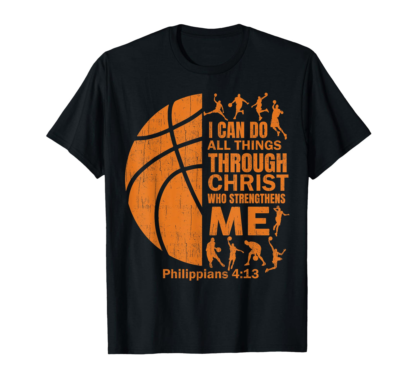 Men Basketball t Shirt Christian Christ Bible Verse Boy Kid T-Shirt