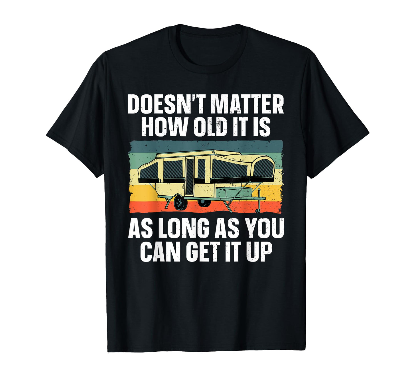 Best Pop Up Camper Art For Men Women Pop Up Trailer Camping T-Shirt