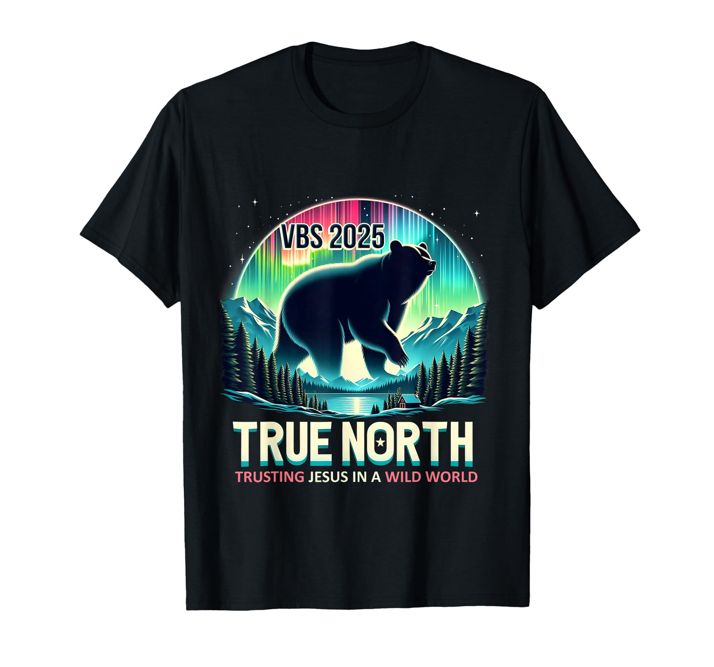 True North VBS 2025 Trusting Jesus Wilderness Christian T-Shirt