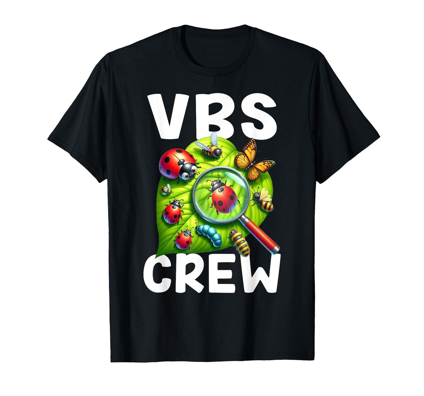 VBS Crew Magnified VBS 2025 Vacation Bible School Christian T-Shirt