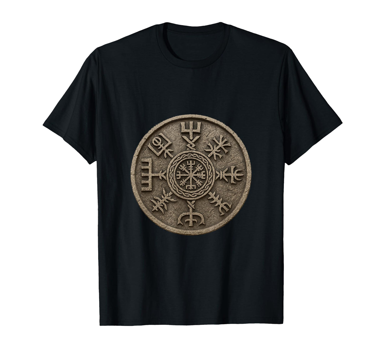 Viking Vegvisir Viking Celtic Germanic Valhalla Compass T-Shirt