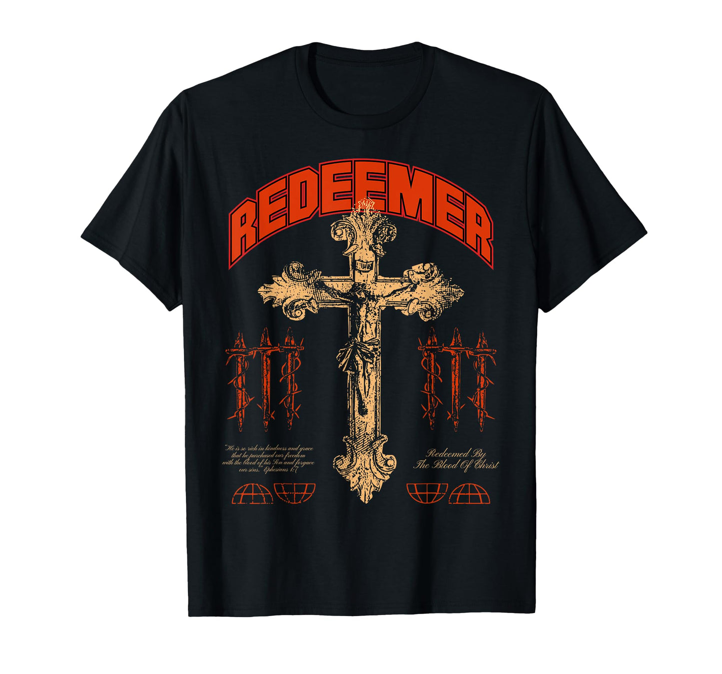 Redeemer - Christian Bible Verse Faith T-Shirt