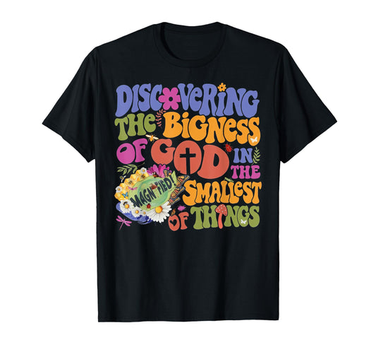 Discovering the Bigness of God VBS 2025 Magnified Christian T-Shirt