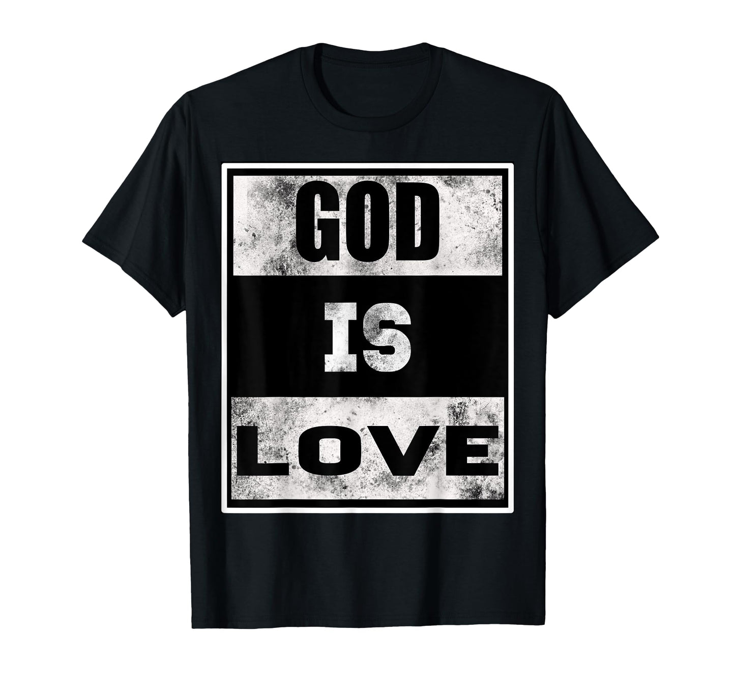 God Is Love: Vintage Christian Tees-Christian Faith T-Shirts