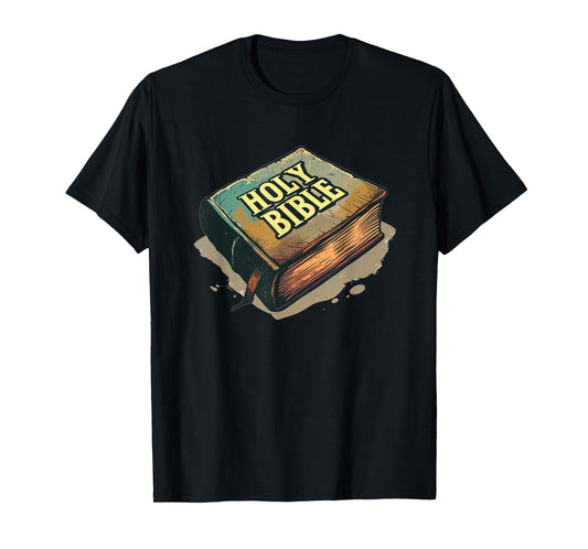 Cool Holy Bible Book Costume for Man and Woman T-Shirt