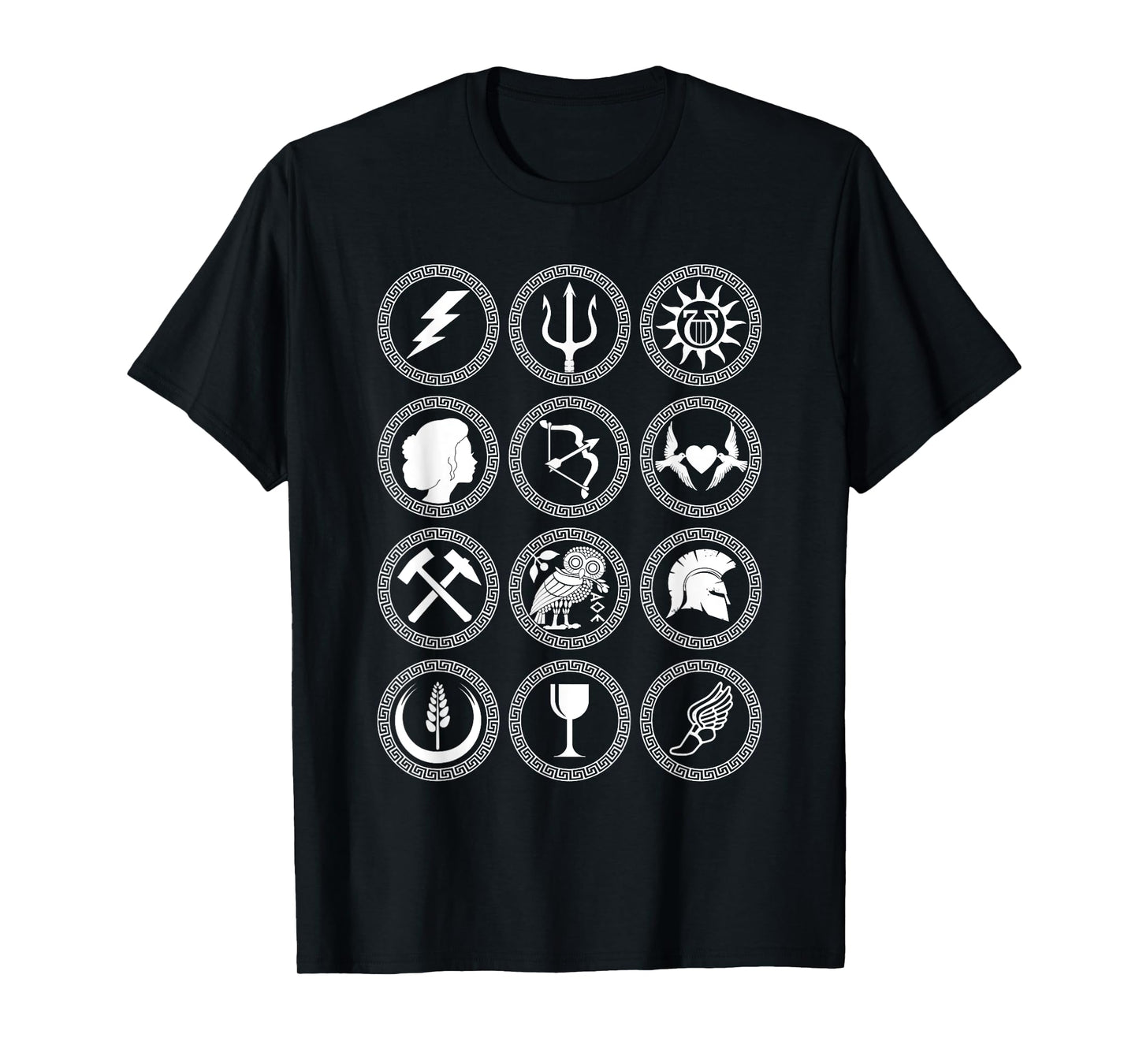 Ancient Greek Gods and Goddesses T-Shirt