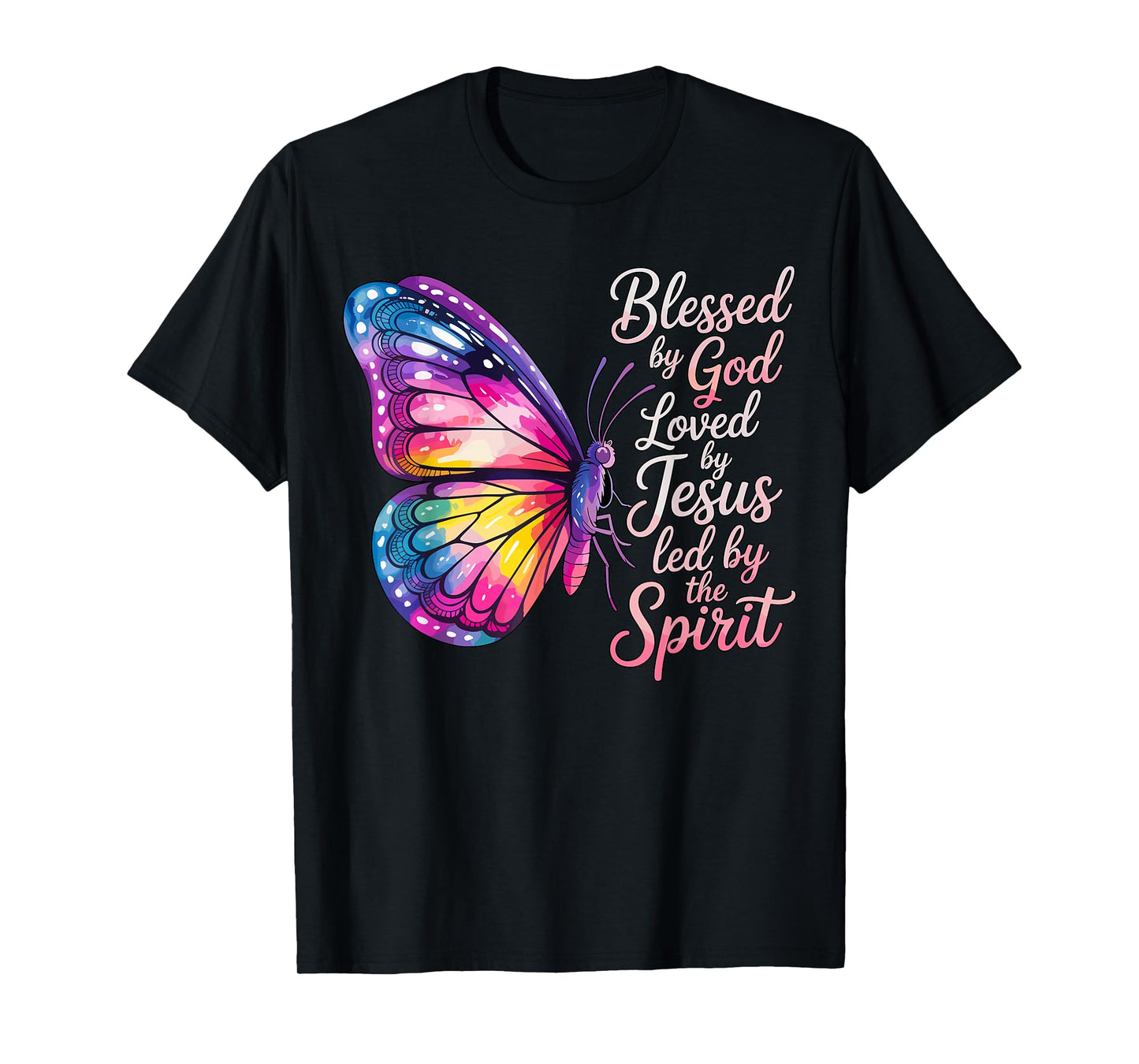 Blessed by God Christian T-Shirt
