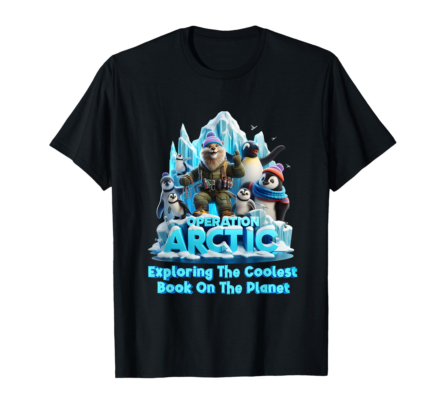 Exploring Coolest Book On Planet VBS 2025 Operation Arctic T-Shirt
