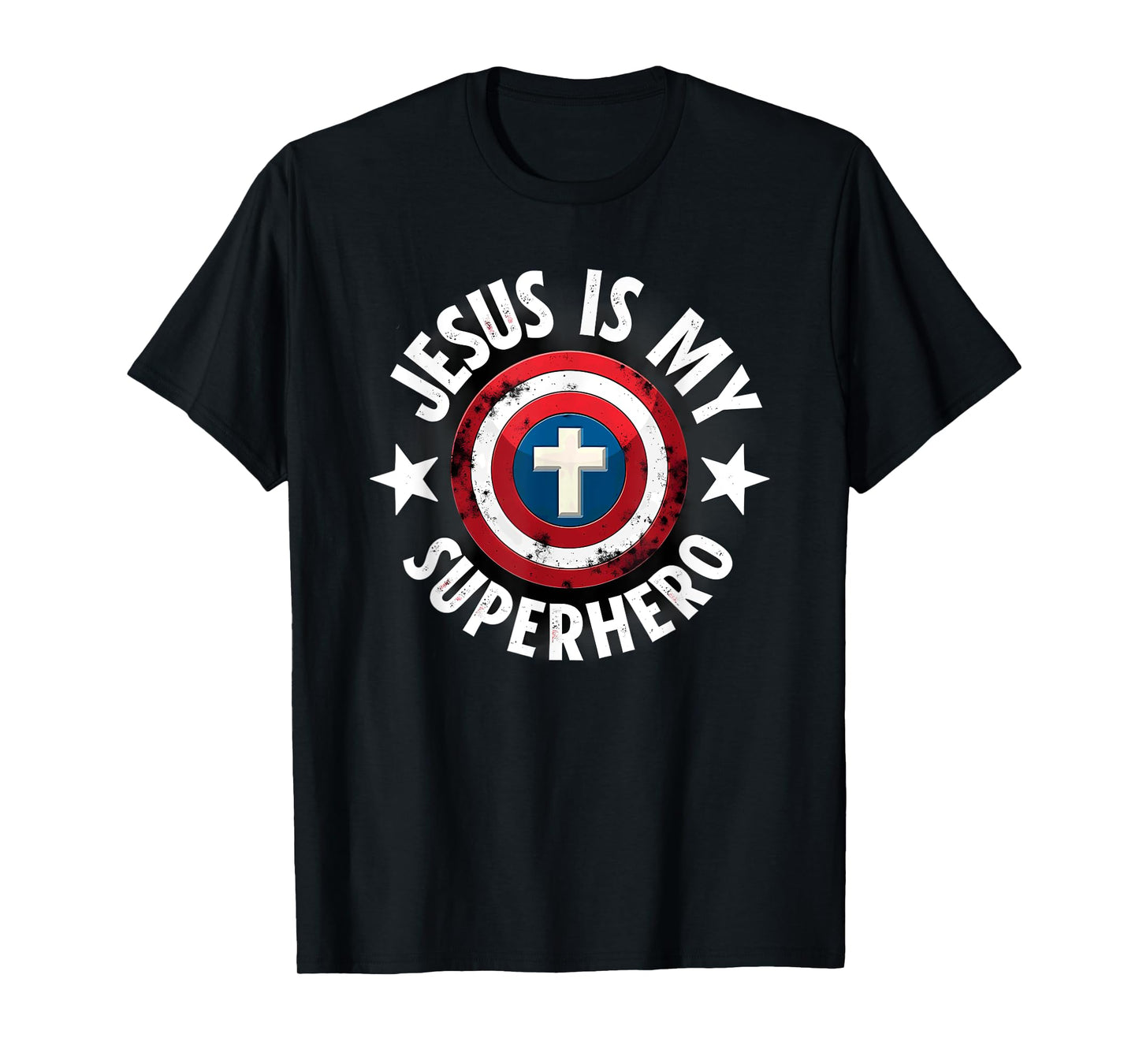 Jesus is My Superhero Christian T-Shirt