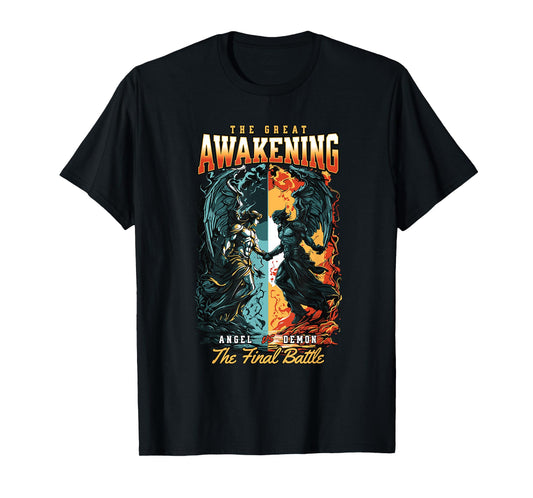 New! The Great Awakening Trust The Plan The Final Battle T-Shirt