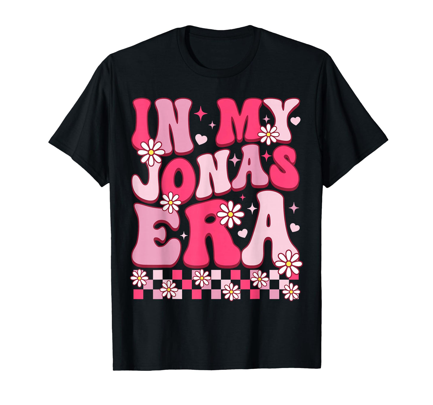 in My Jonas Era Funny Jonas Heart for Men Women Kids T-Shirt