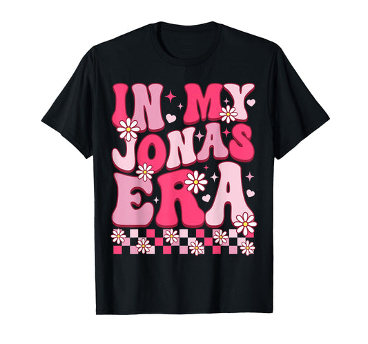 in My Jonas Era Funny Jonas Heart for Men Women Kids T-Shirt