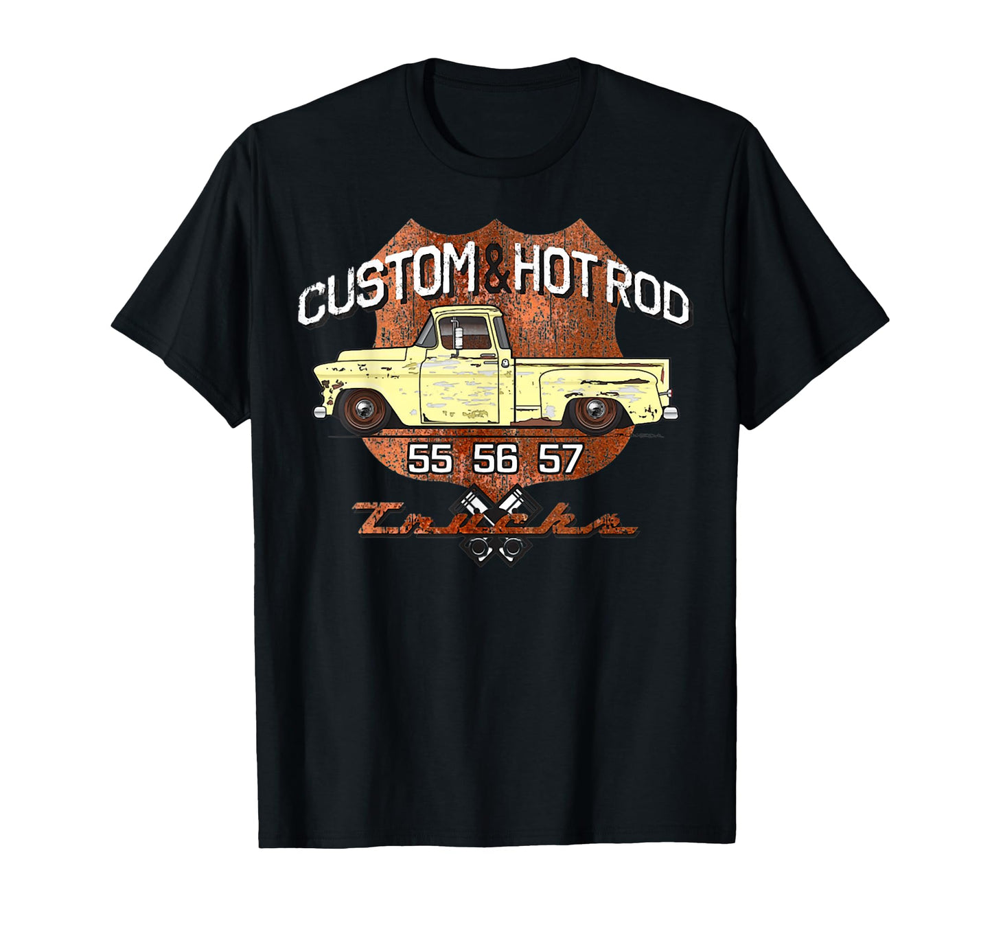 55 56 57 Chevys Truck T-Shirt