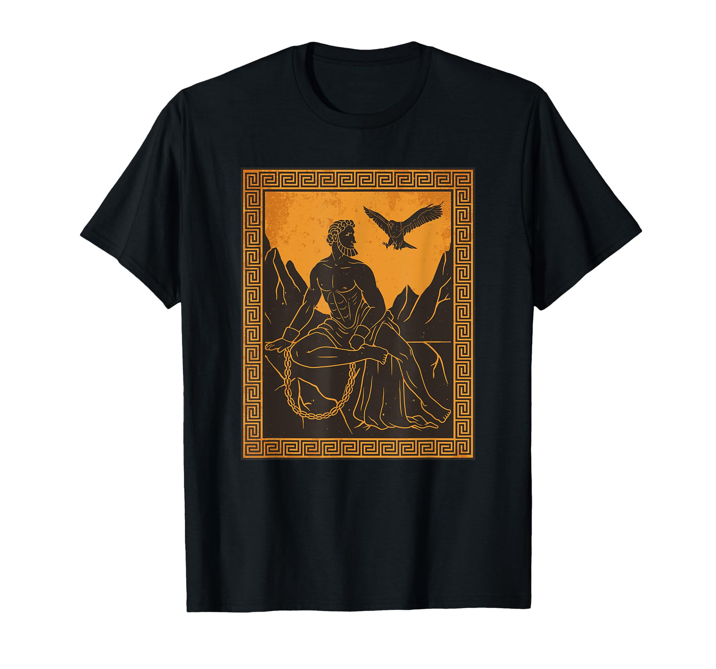 Prometheus Greek Godess Greek Culture Greek Mythological Art T-Shirt