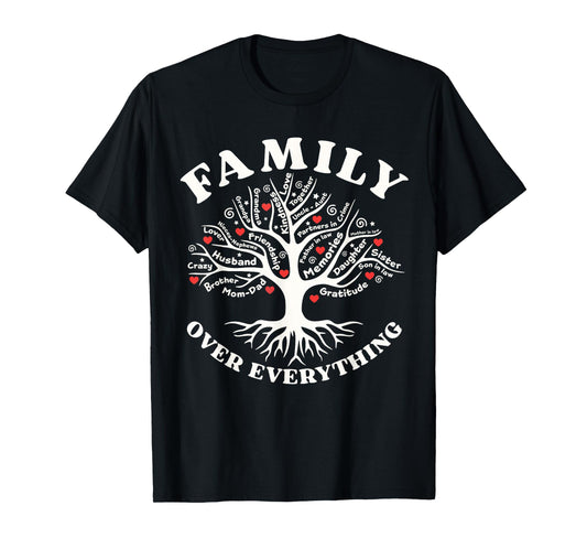 Family reunion 2025 Family Over Everything Matching Trip Tee T-Shirt