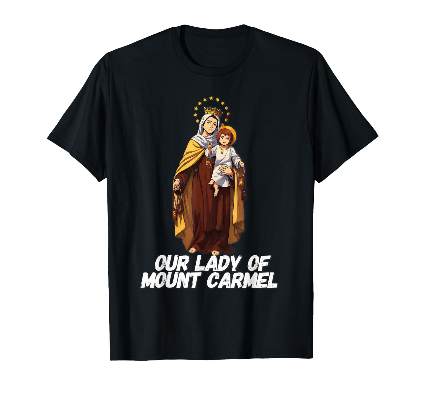 Our Lady of Mount Carmel Marian Catholic T-Shirt