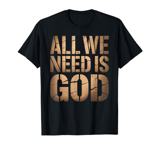 Christian Shirts for Men Inspirational God Faith Jesus T-Shirt