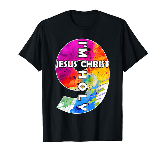 Jesus Christ I AM 9 Years Jesus 9TH Birthday T-Shirt