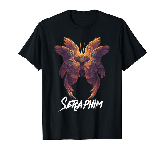 Biblically Accurate Angel Seraphim Archangel Bible Catholic T-Shirt