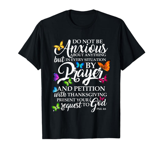 Don't Be Worried About All Butterfly Art - Rel T-Shirt