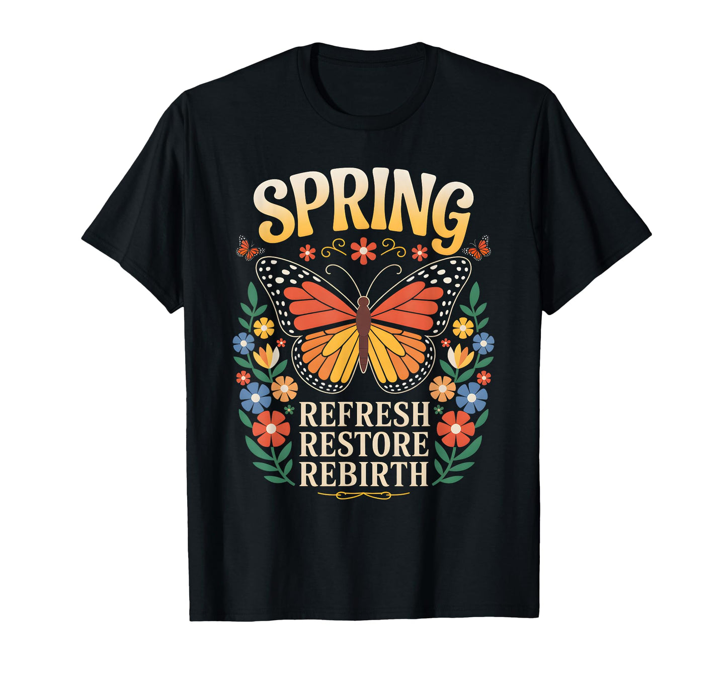 Jesus Quote Easter Spring Butterfly Christian Prayer T-Shirt